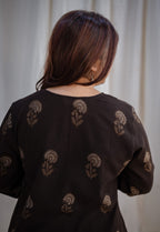 Izah Dabu Slub Cotton Top