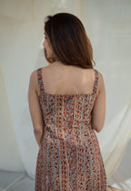 Tapasya Kalamkari Strap Cotton Dress