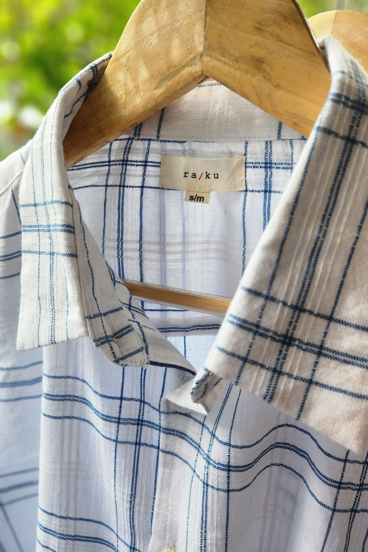 Sol Men Shirt - Blue checks