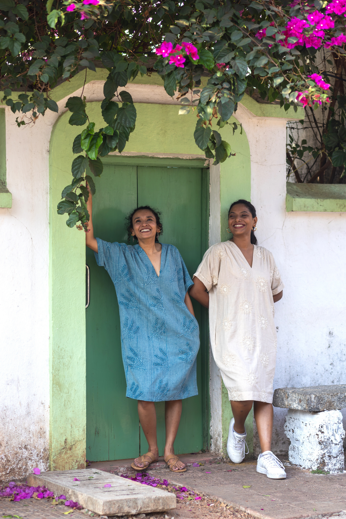 Elize Dress - Denim Blue