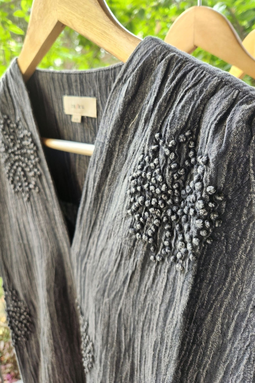 Elize Dress in Charocal Gray