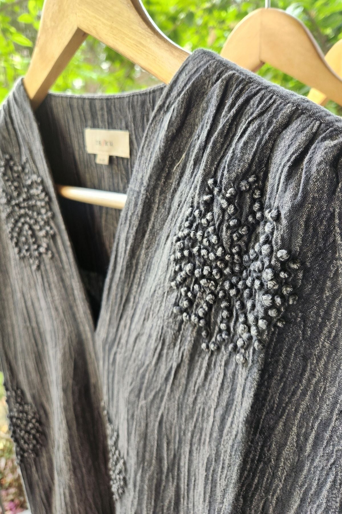 Elize Dress in Charocal Gray