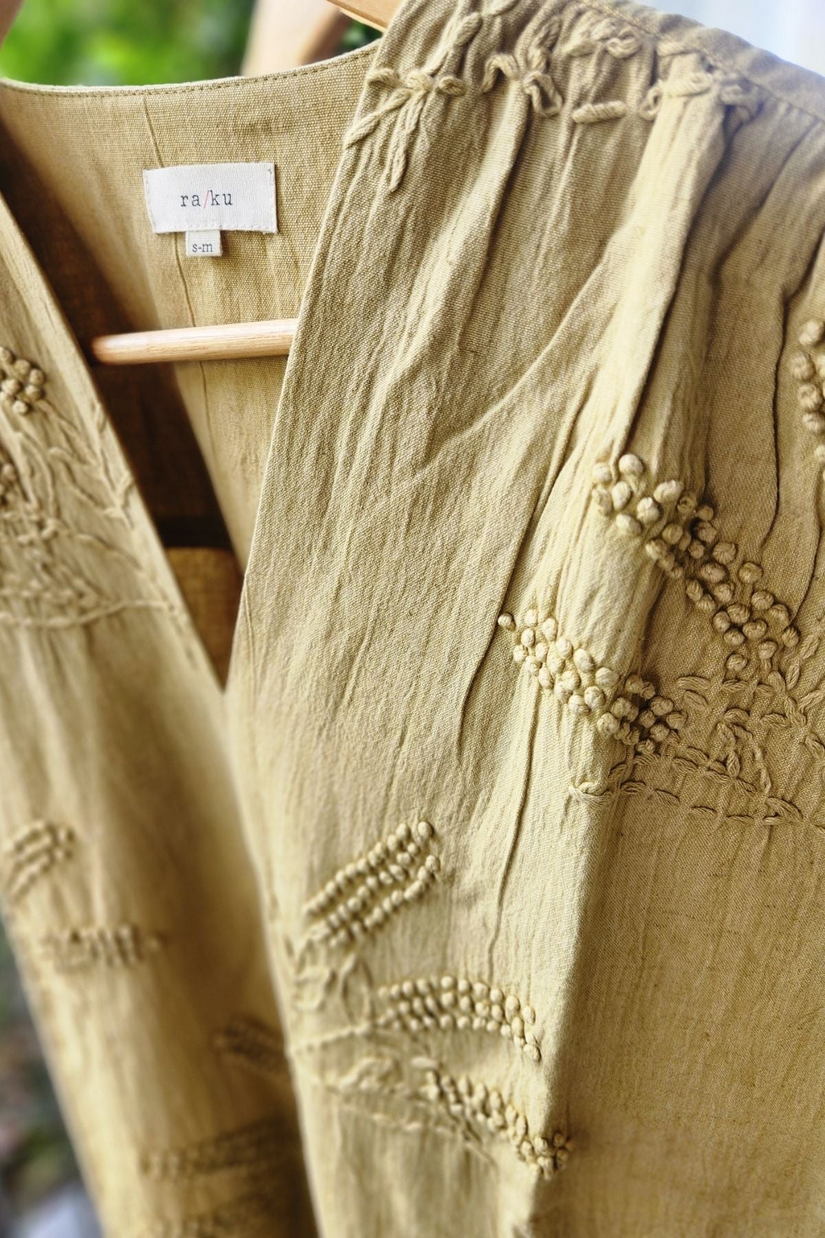 Elize Dress in Dusty Lime