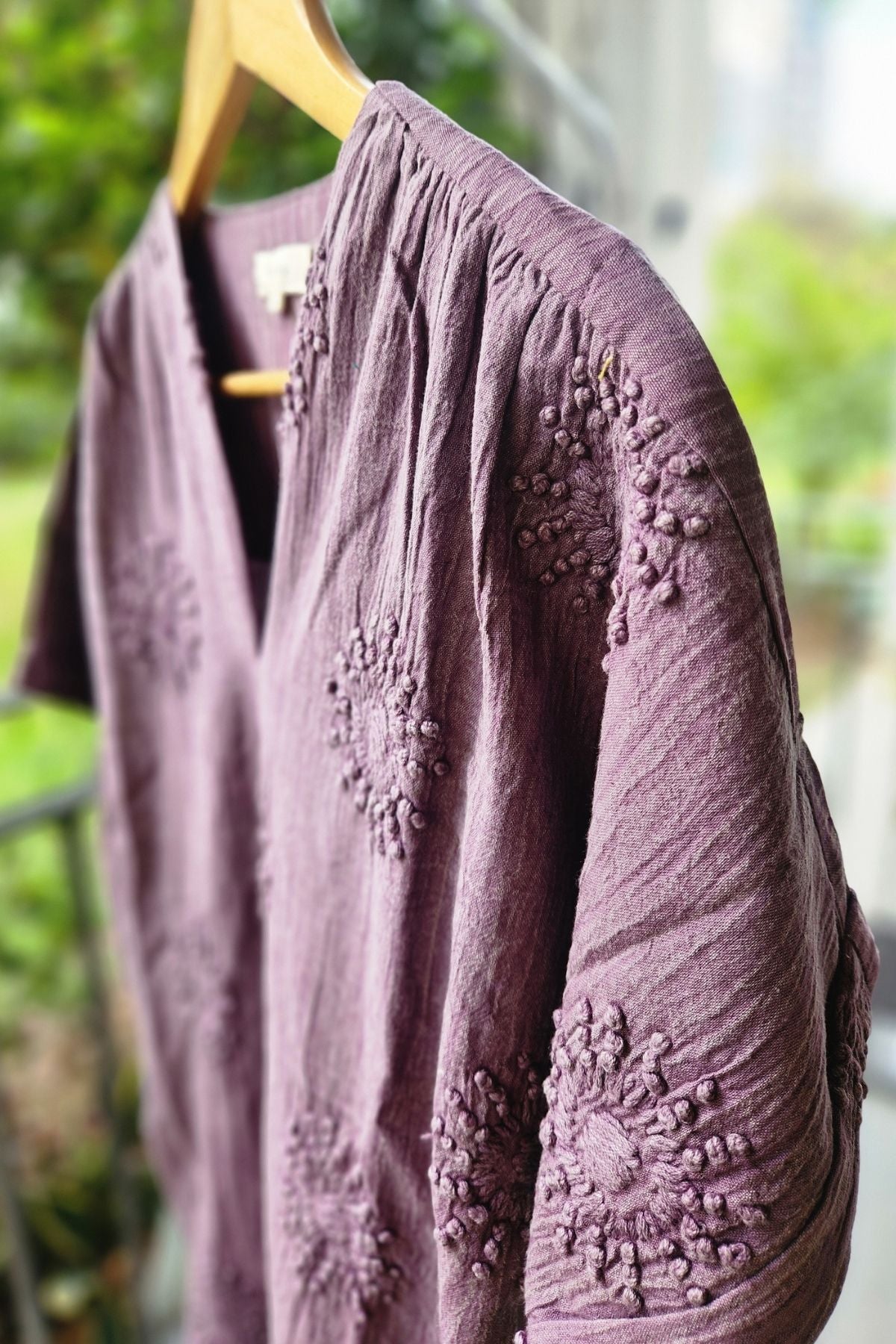Elize Dress in Wisteria Purple