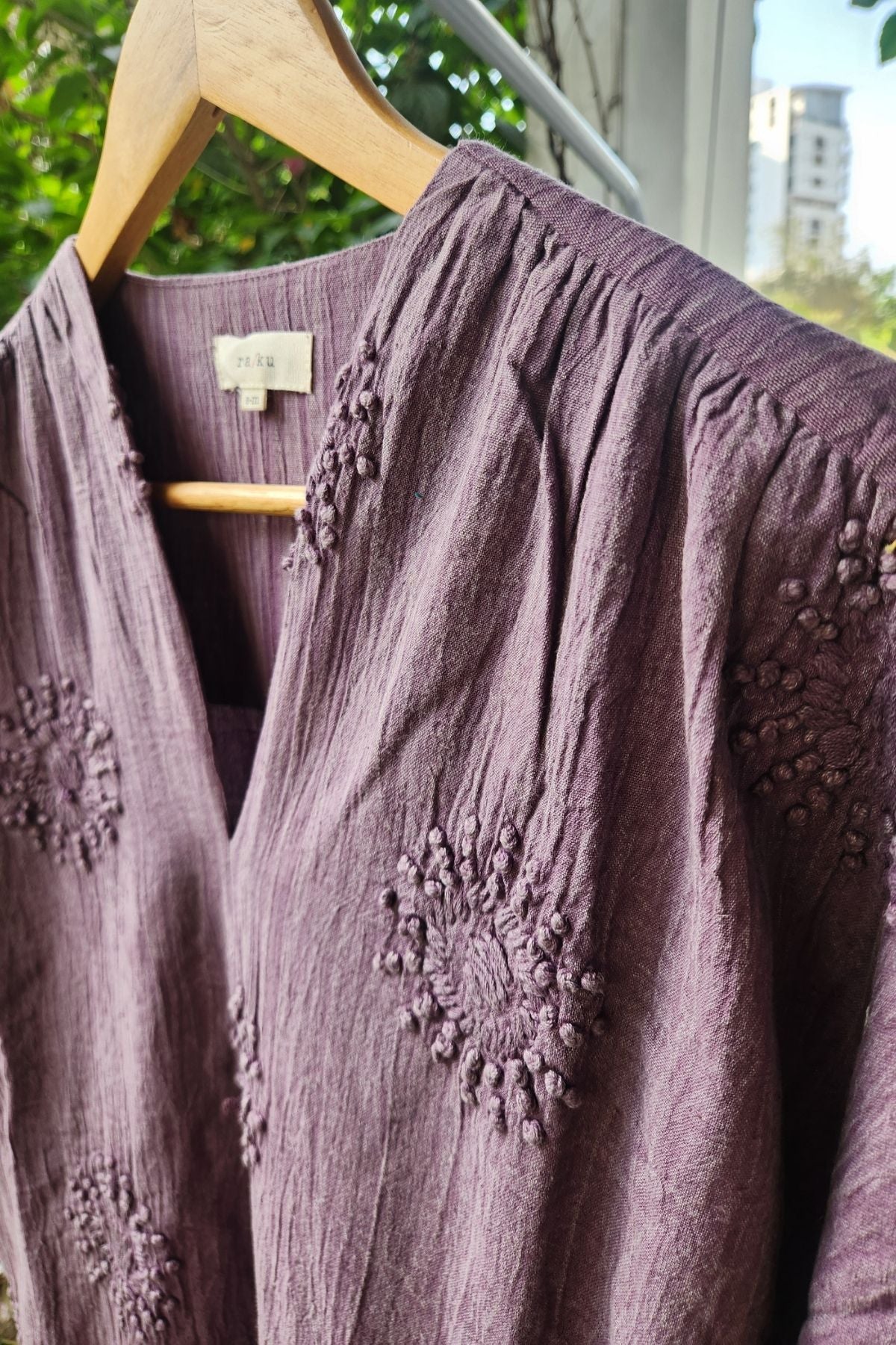 Elize Dress in Wisteria Purple