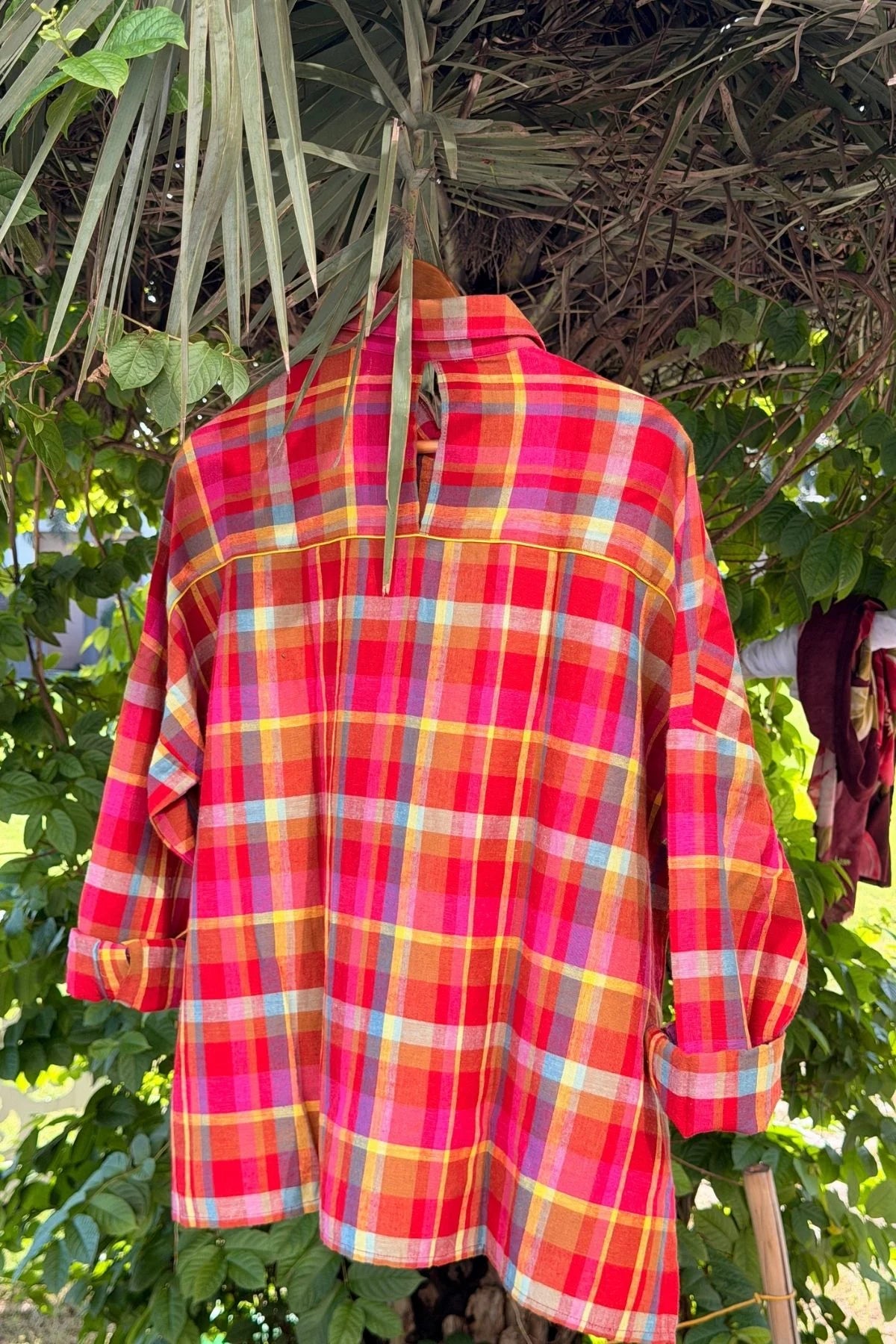 Fiza Shirt in Madras Checks