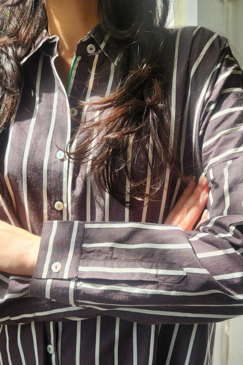 Fiza Shirt in Dark Gray
