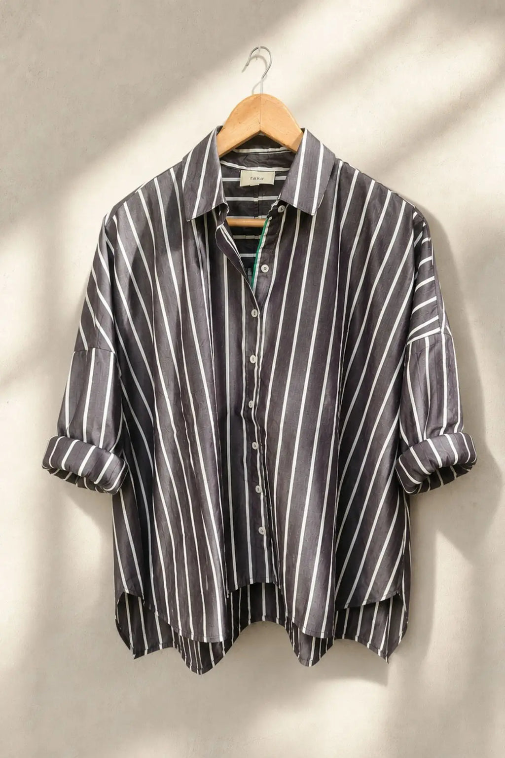 Fiza Shirt in Dark Gray