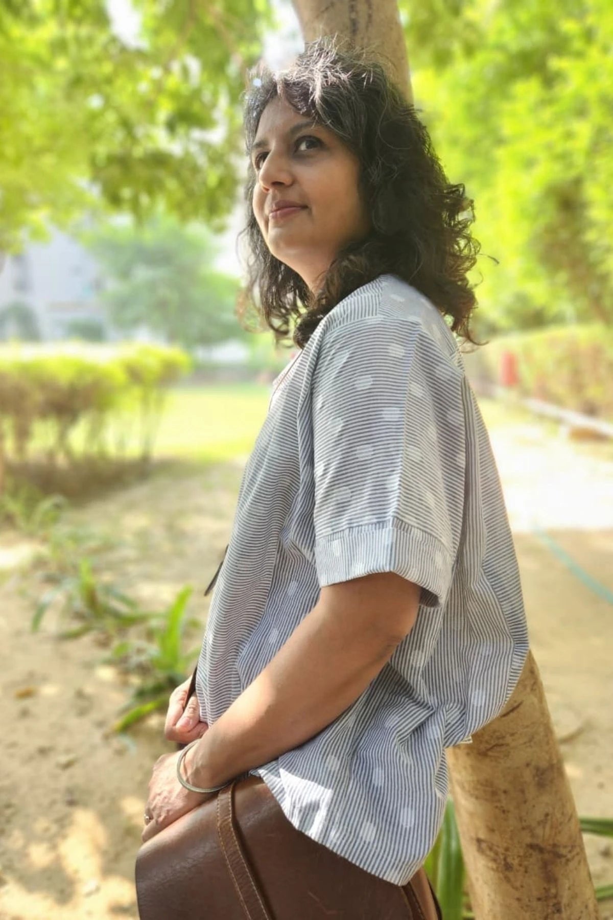Hako Short Sleeve Shirt in Blue