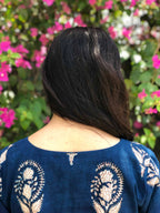 Neeti Indigo Boota Short Top