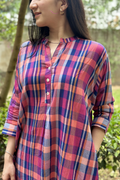 Ojal Coord Set in Bright Checks