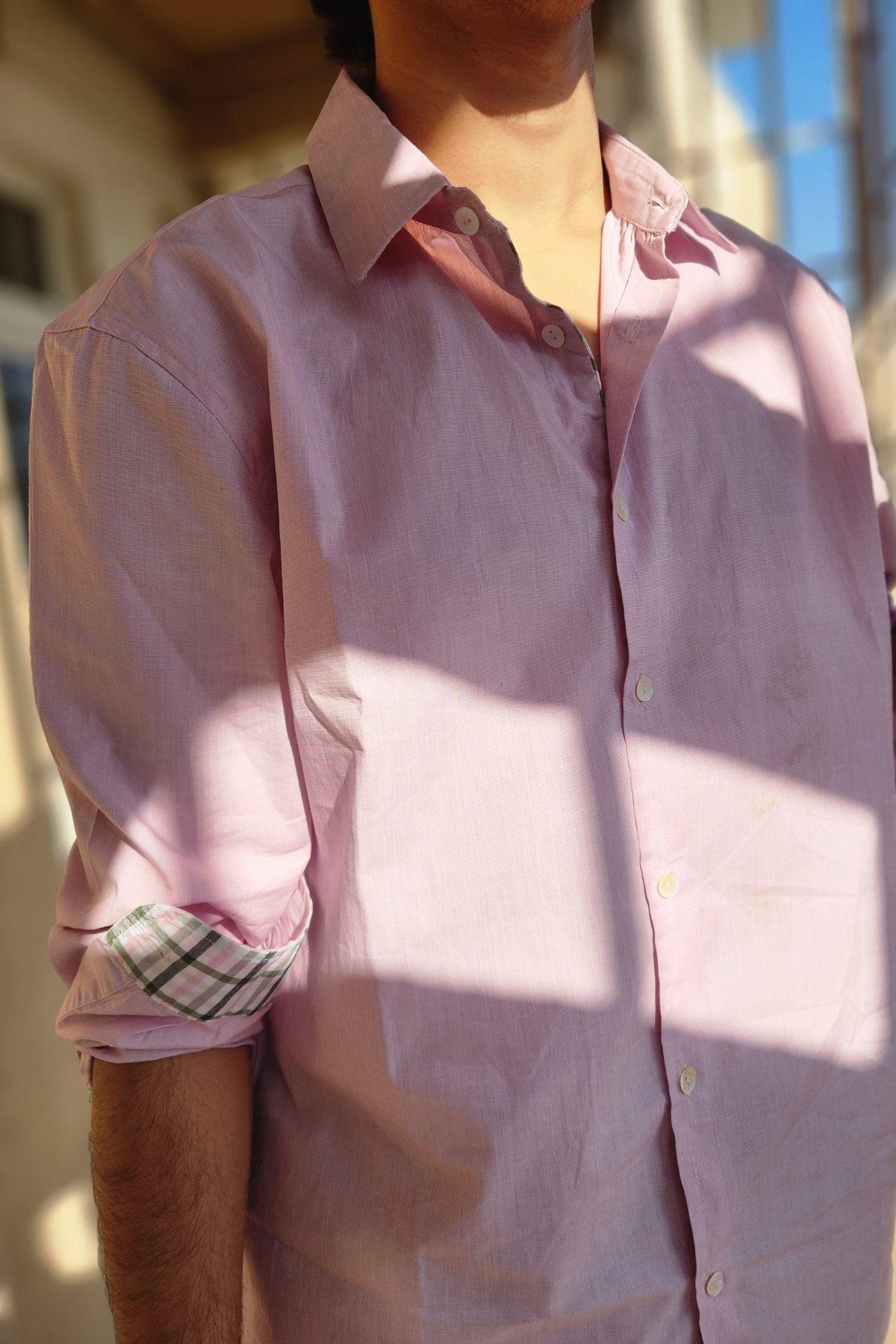 Sol Men Shirt - Pink