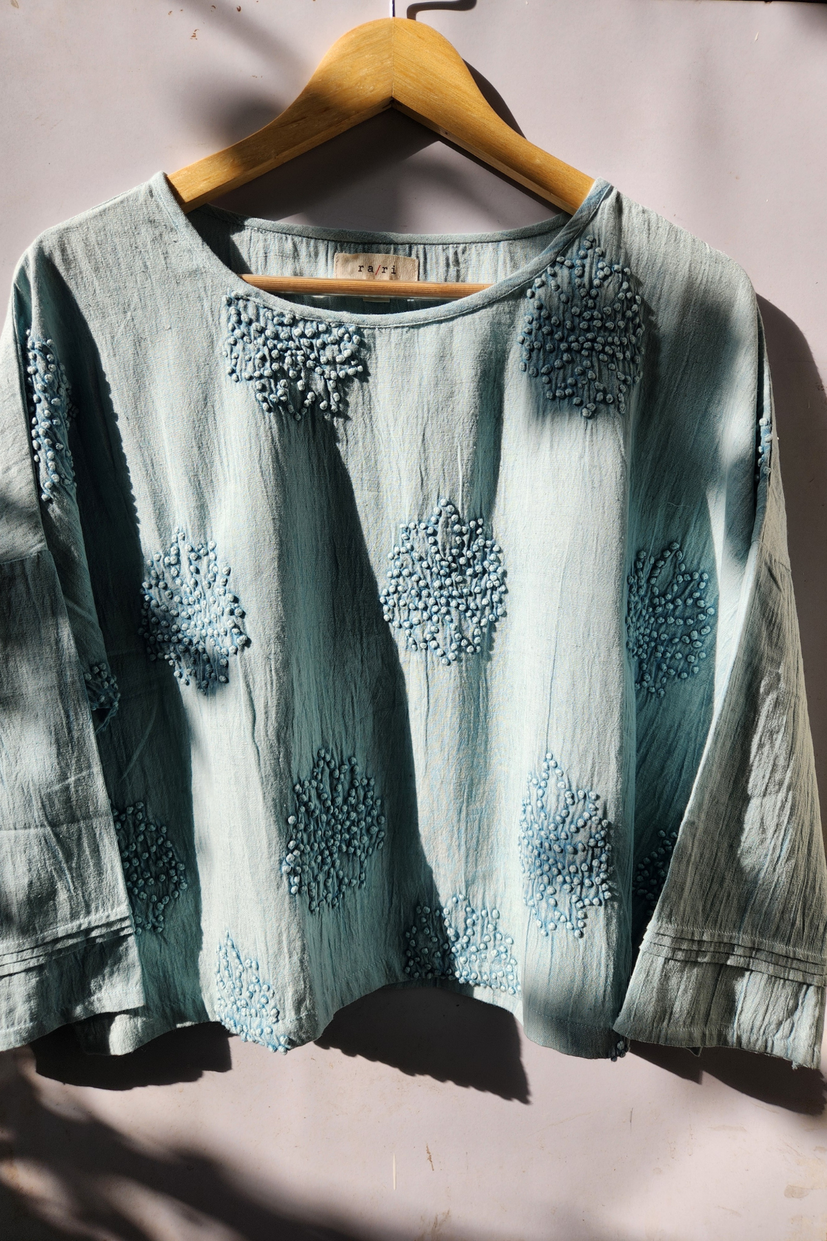 Naomi Top - Powder Blue