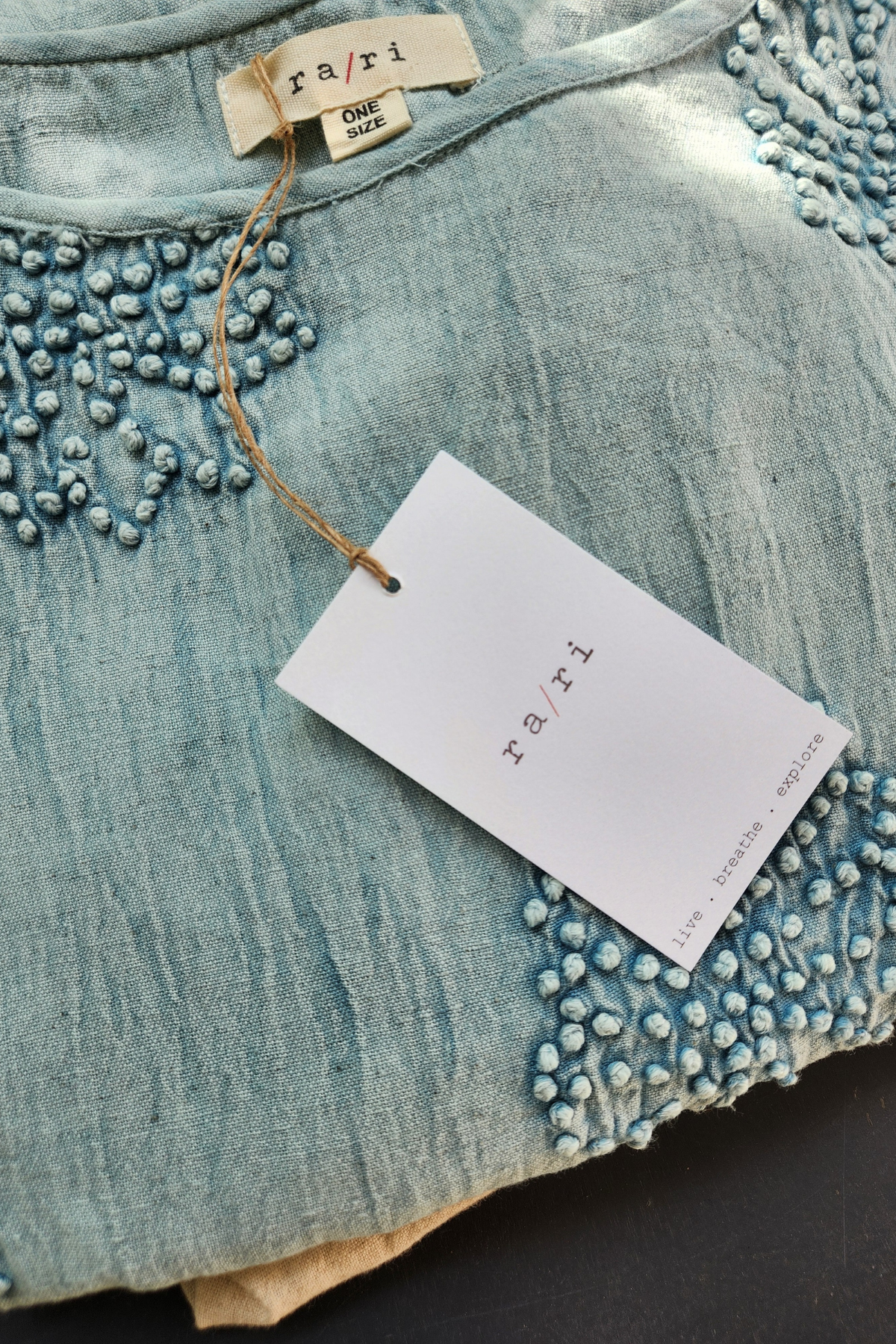 Naomi Top - Powder Blue