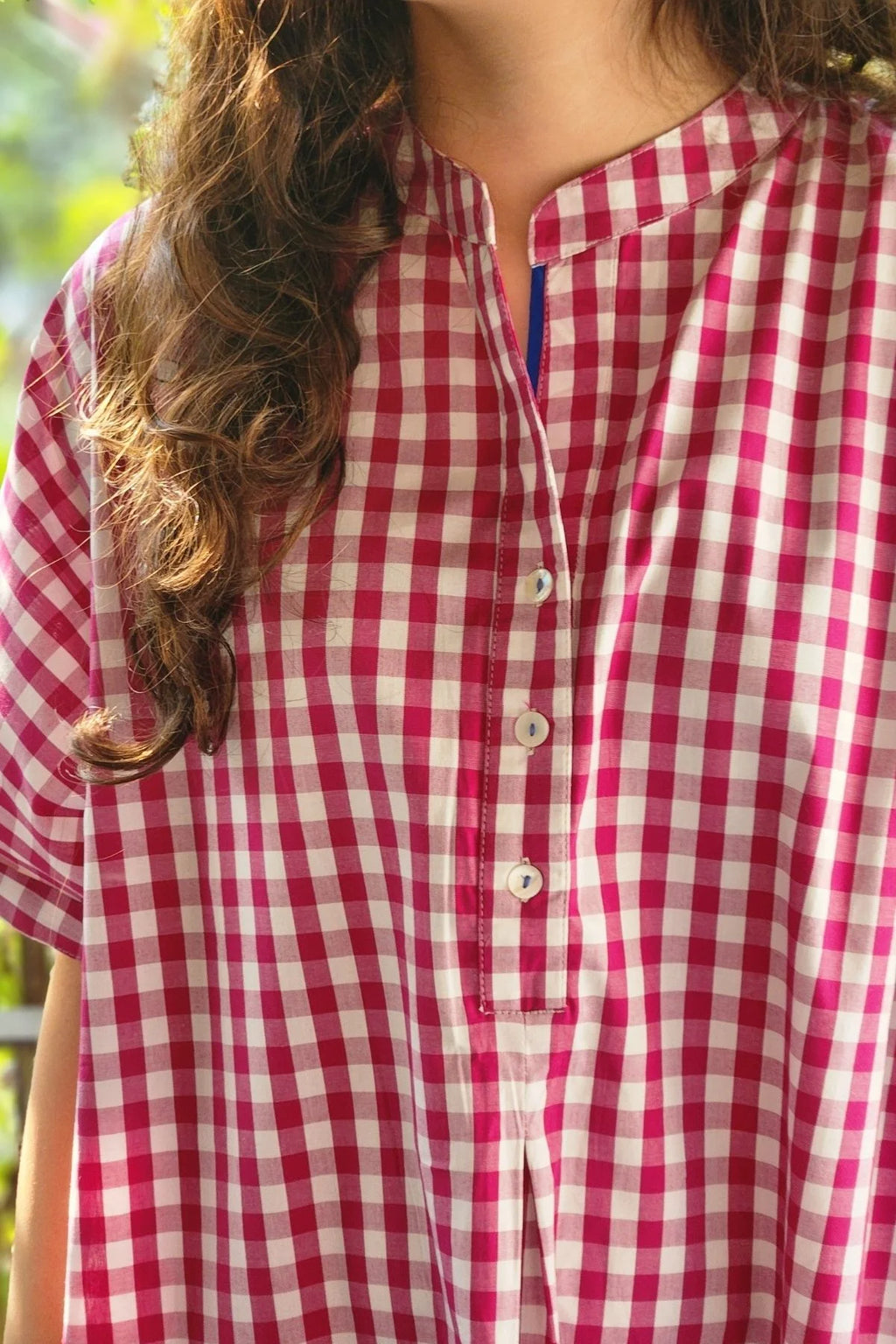 Zoya Tunic in Purple Orchid