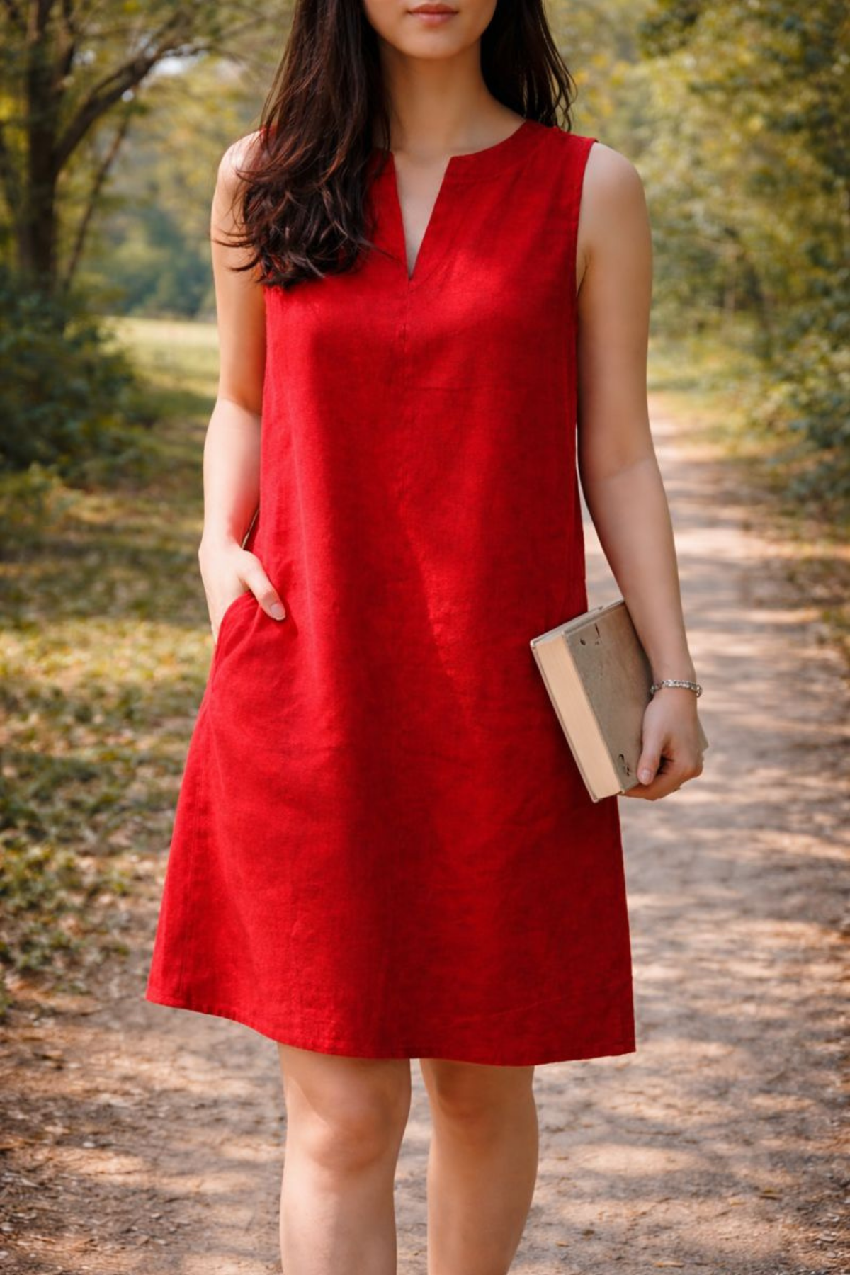 Ada dress - Red