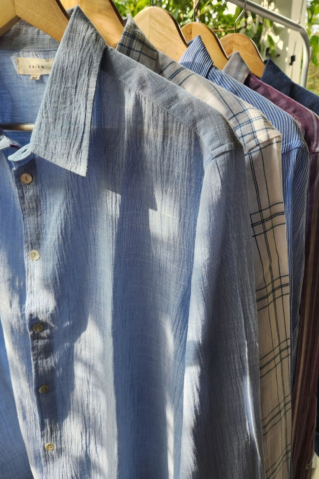 Sol Men Shirt in Sky Blue