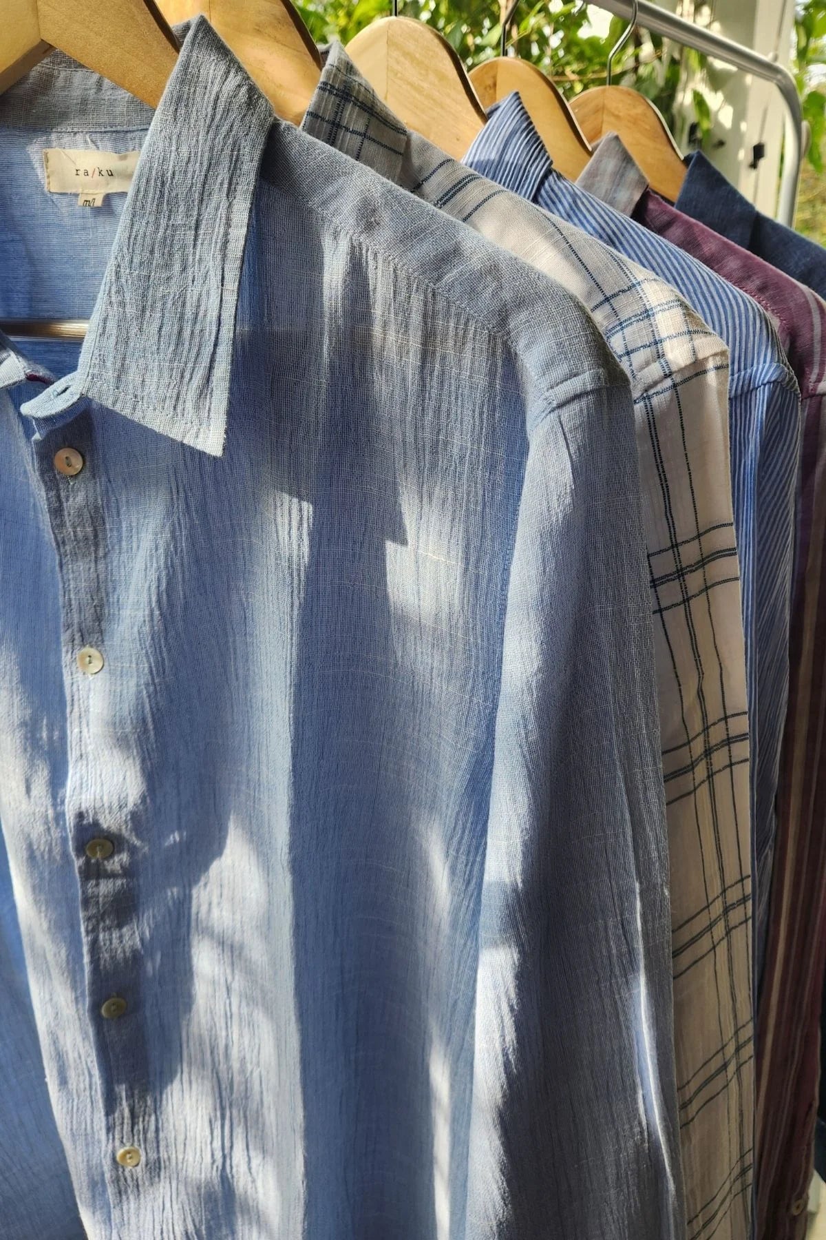 Sol Men Shirt in Sky Blue