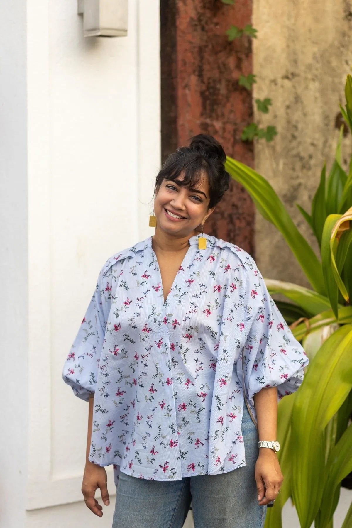 Saki Shirt Blue