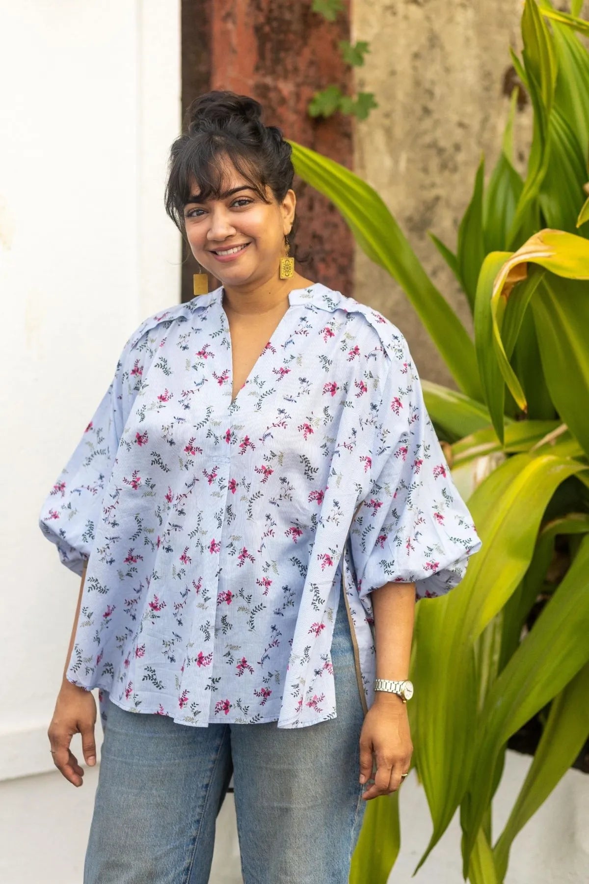 Saki Shirt Blue