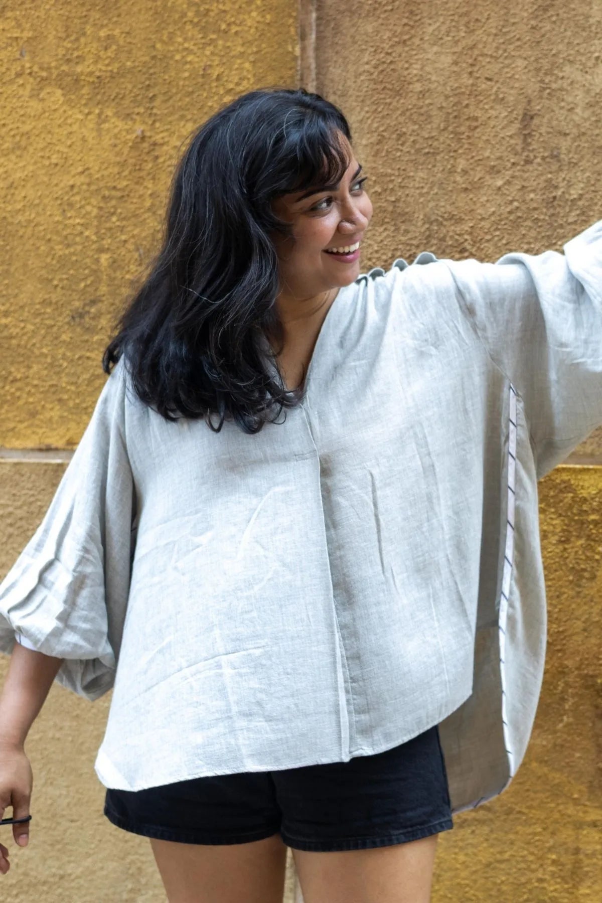 Saki Shirt Gray