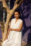 Ada Dress in White