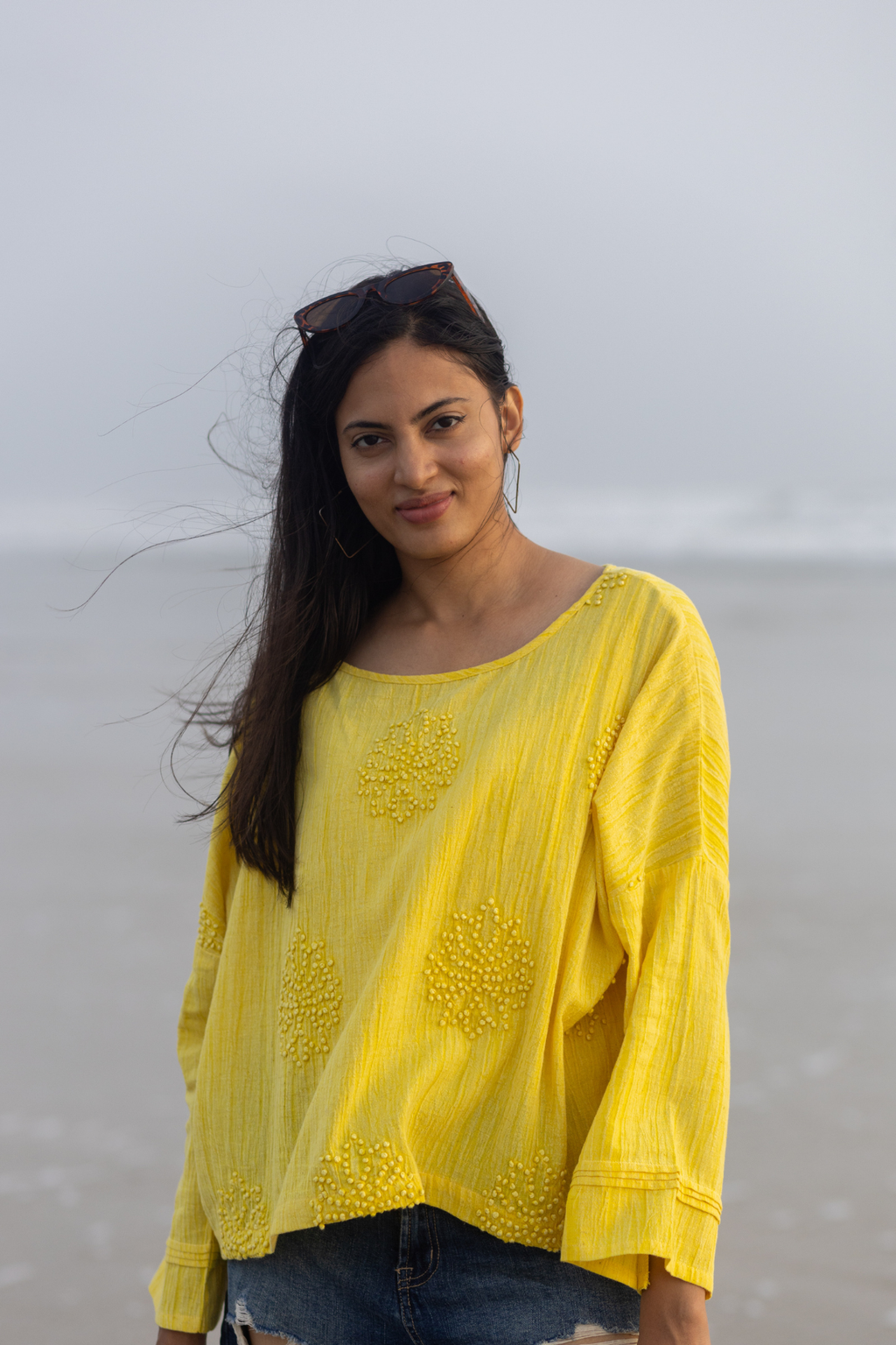 Naomi Top - Sunshine Yellow