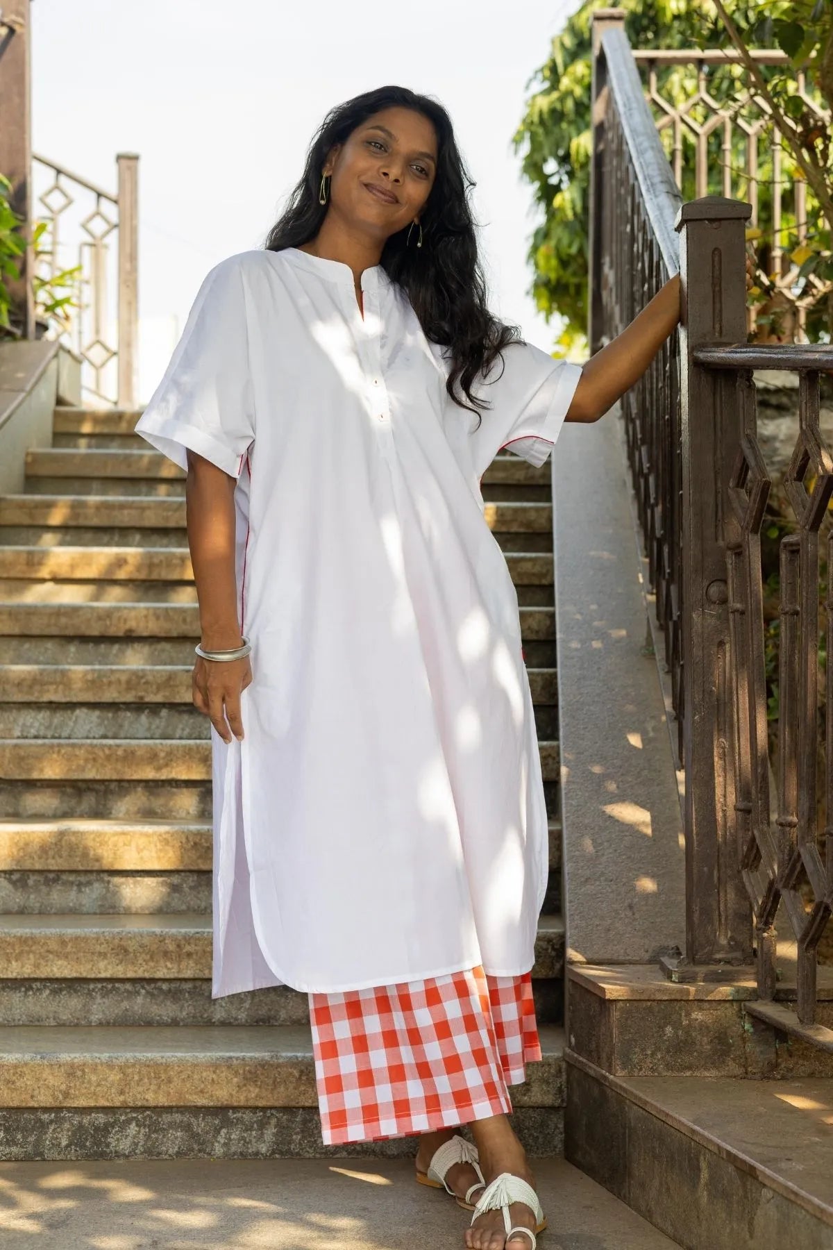 Zoya Tunic White