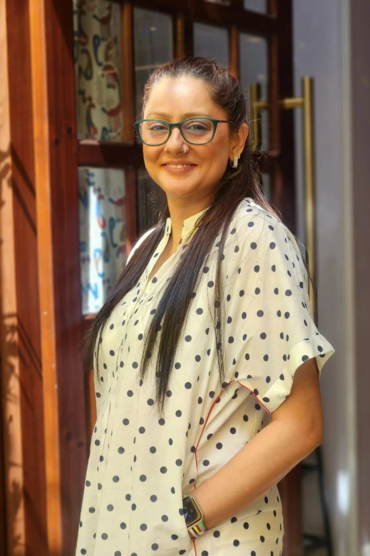 Zoya Tunic in Polka Dots