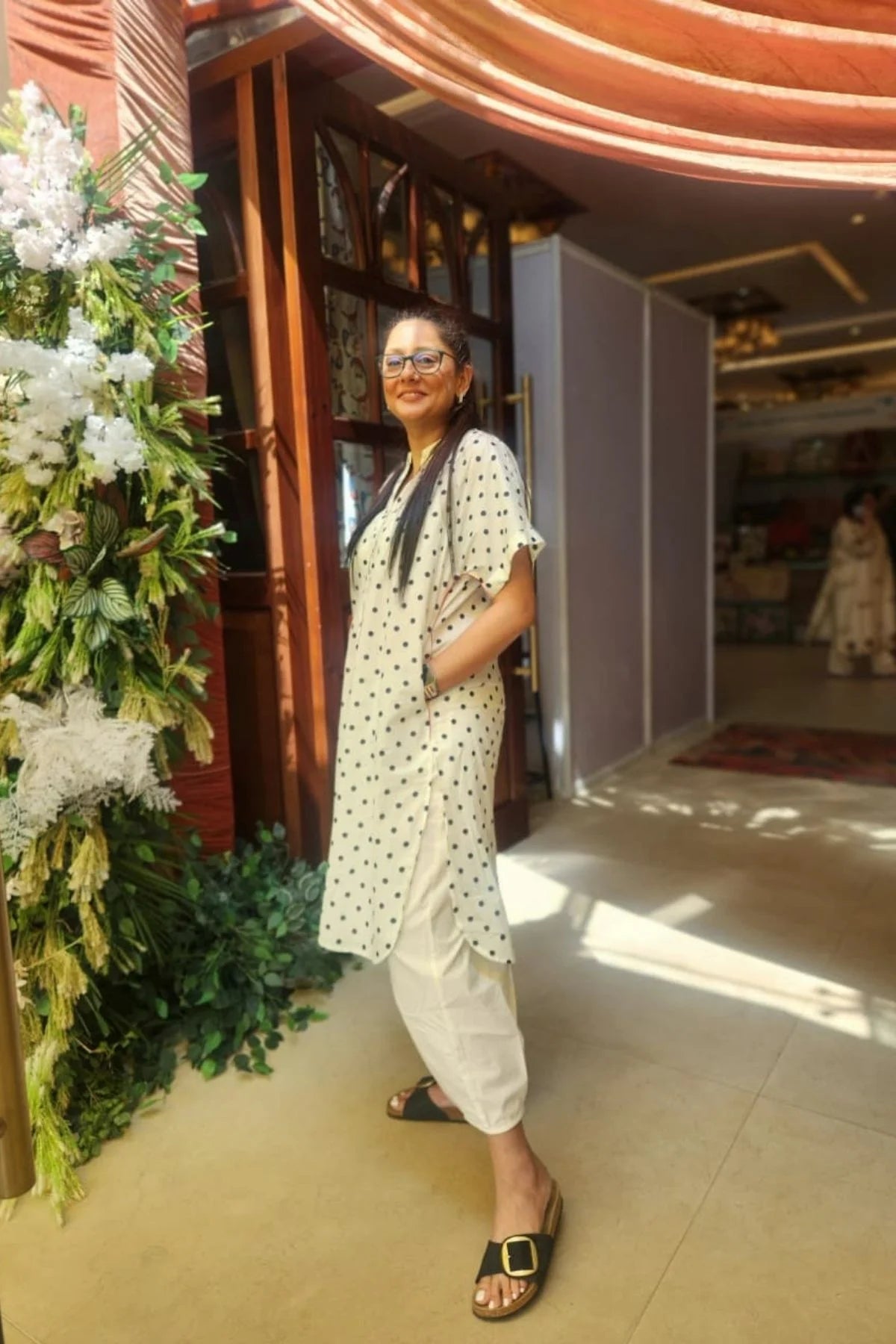Zoya Tunic in Polka Dots