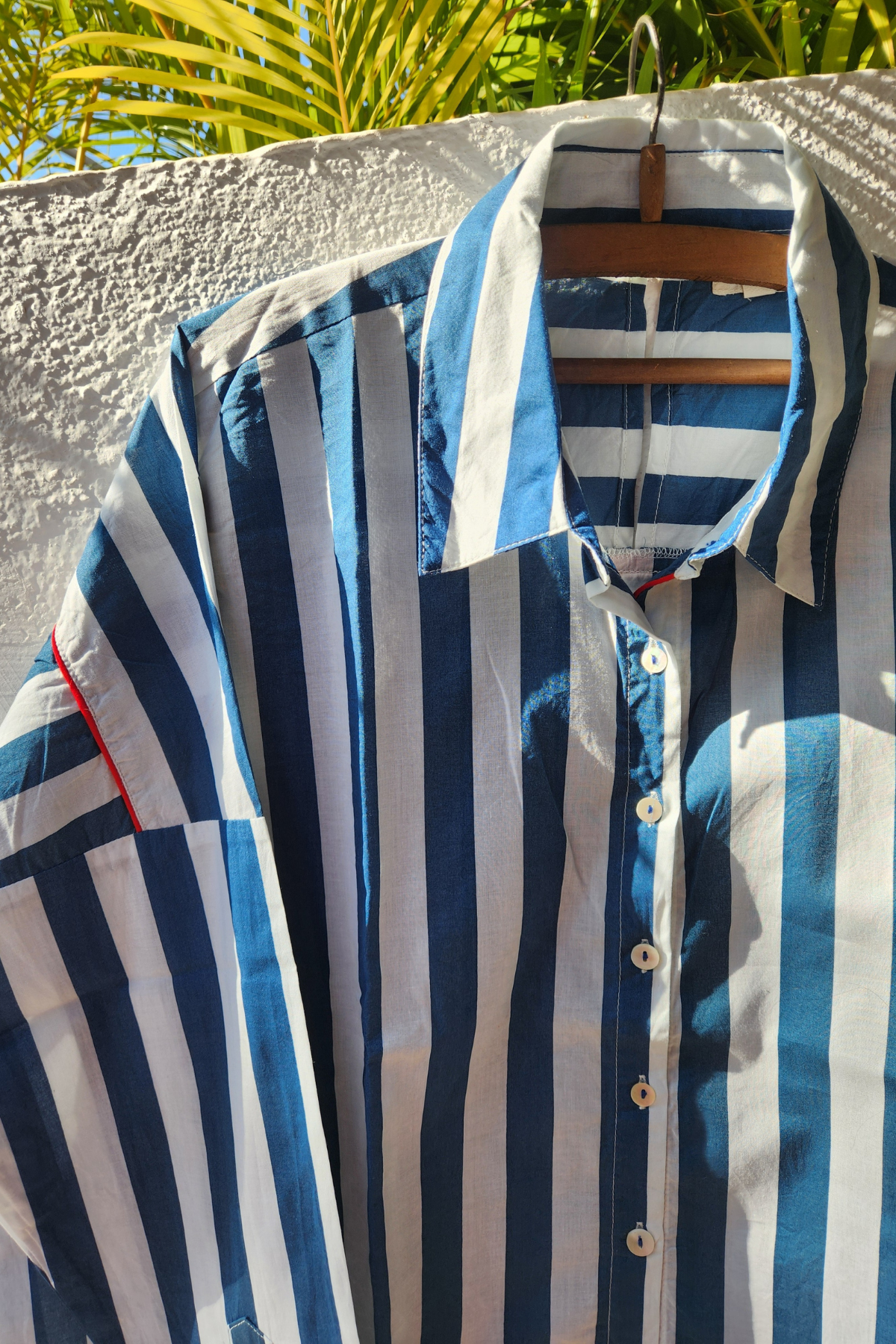 Fiza Shirt - Navy Blue