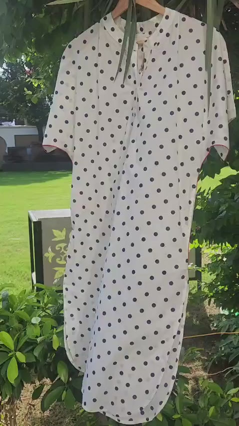 Zoya Tunic in Polka Dots